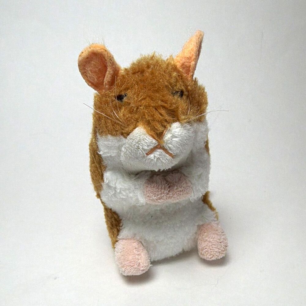 Douglas Hamster Plush Stuffed Animal Brown White Mini #1511